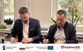 Podpisanie umowy na wdrożenie systemu monitorowania sieci wodociągowej w Białobrzegach (6)