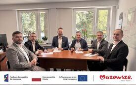 Podpisanie umowy na wdrożenie systemu monitorowania sieci wodociągowej w Białobrzegach (4)