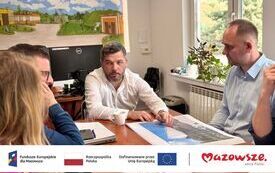 Kolejne spotkanie robocze w sprawie modernizacji infrastruktury wodociągowej w Gminie Białobrzegi! (4)