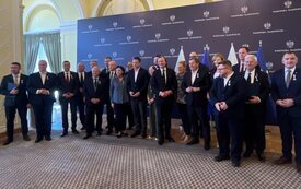 Adam Bolek - Burmistrz Miasta i Gminy Białobrzegi uhonorowany prestiżową Odznaką Honorową Za Zasługi dla Samorządu Terytorialnego (3)