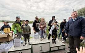  &bdquo;O Złotą Rybkę&rdquo;  - zawody wędkarskie dla dzieci w Białobrzegach (3)