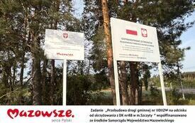  Zadanie  &bdquo;Przebudowa drogi gminnej nr 110112W na odcinku od skrzyżowania z DK nr48 w m.Szczyty  &rdquo; wsp&oacute;łfinansowano  ze środk&oacute;w Samorządu Wojew&oacute;dztwa Mazowieckiego (3)