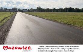  Zadanie  &bdquo;Przebudowa drogi gminnej nr 110112W na odcinku od skrzyżowania z DK nr48 w m.Szczyty  &rdquo; wsp&oacute;łfinansowano  ze środk&oacute;w Samorządu Wojew&oacute;dztwa Mazowieckiego (1)