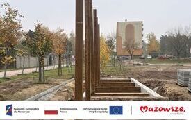 Kolejne etapy prac przy budowie parku w Białobrzegach (2)