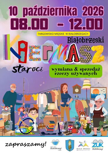 Kiermasz staroci 10.10.2026 w Białobrzegach 