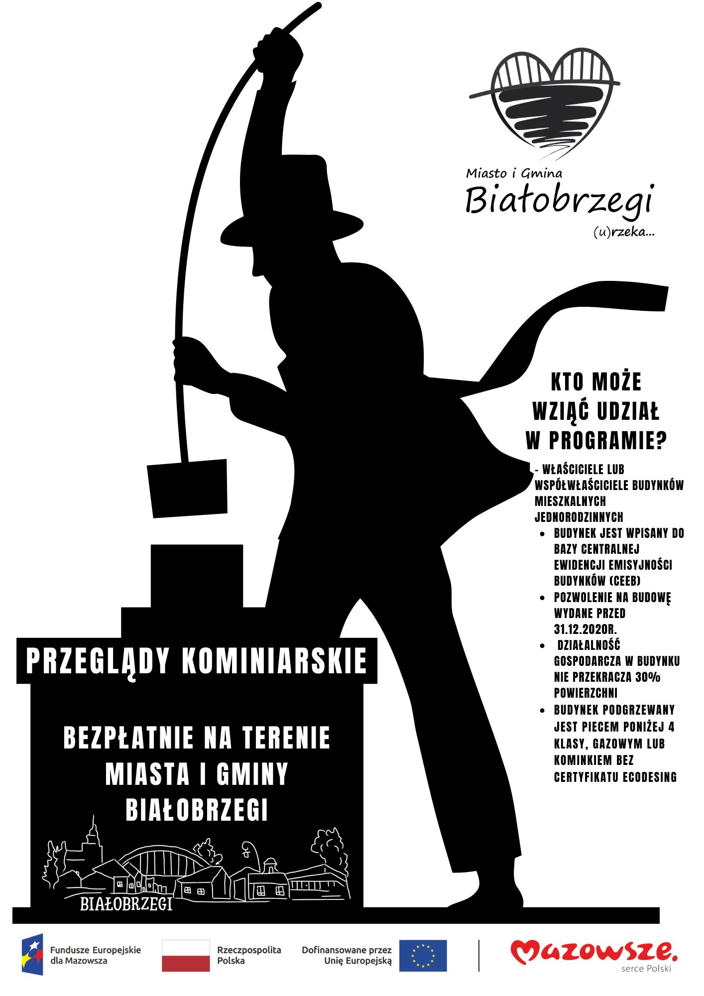 Bezpłatne przeglądy kominiarskie dla mieszkańc&oacute;w Gminy Białobrzegi! 