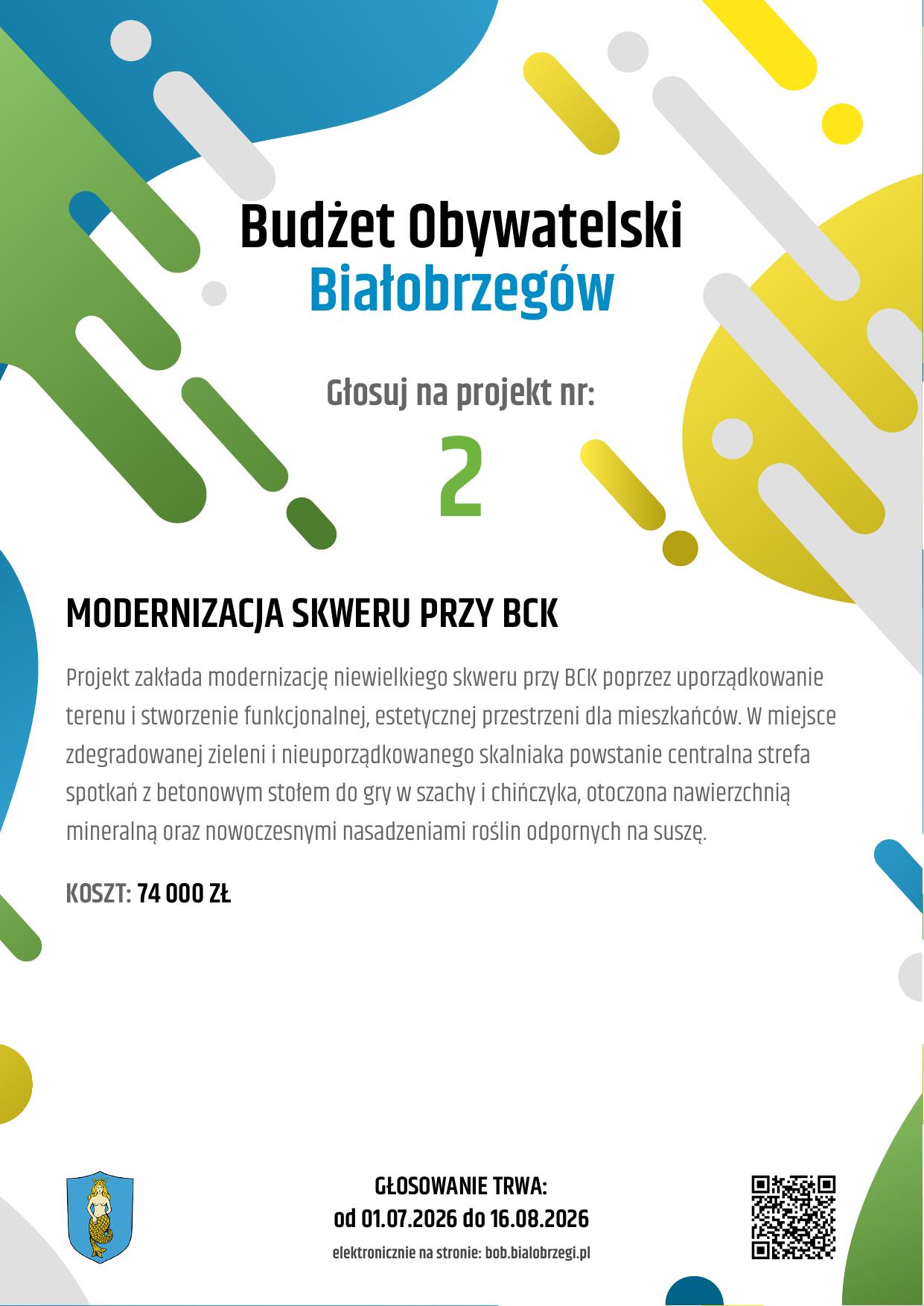 Ruszyło głosowanie na&nbsp;projekty Budżetu Obywatelskiego Białobrzeg&oacute;w 2027!
