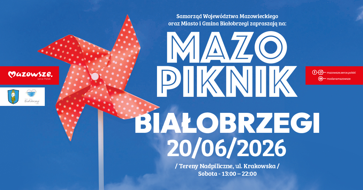 MAZOpiknik w&nbsp;Białobrzegach! 
