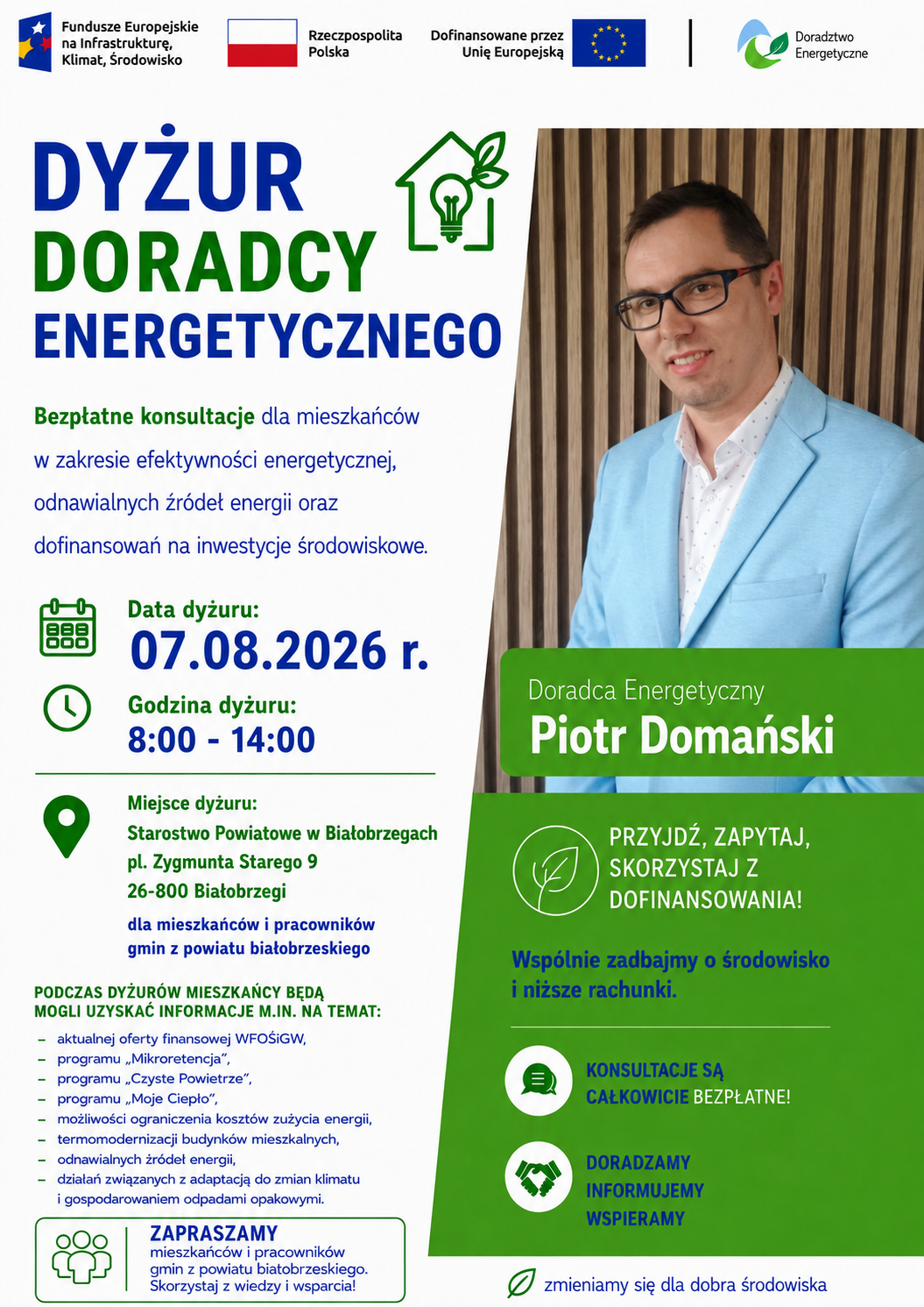 Spotkanie z&nbsp;Doradcą Energetycznym 