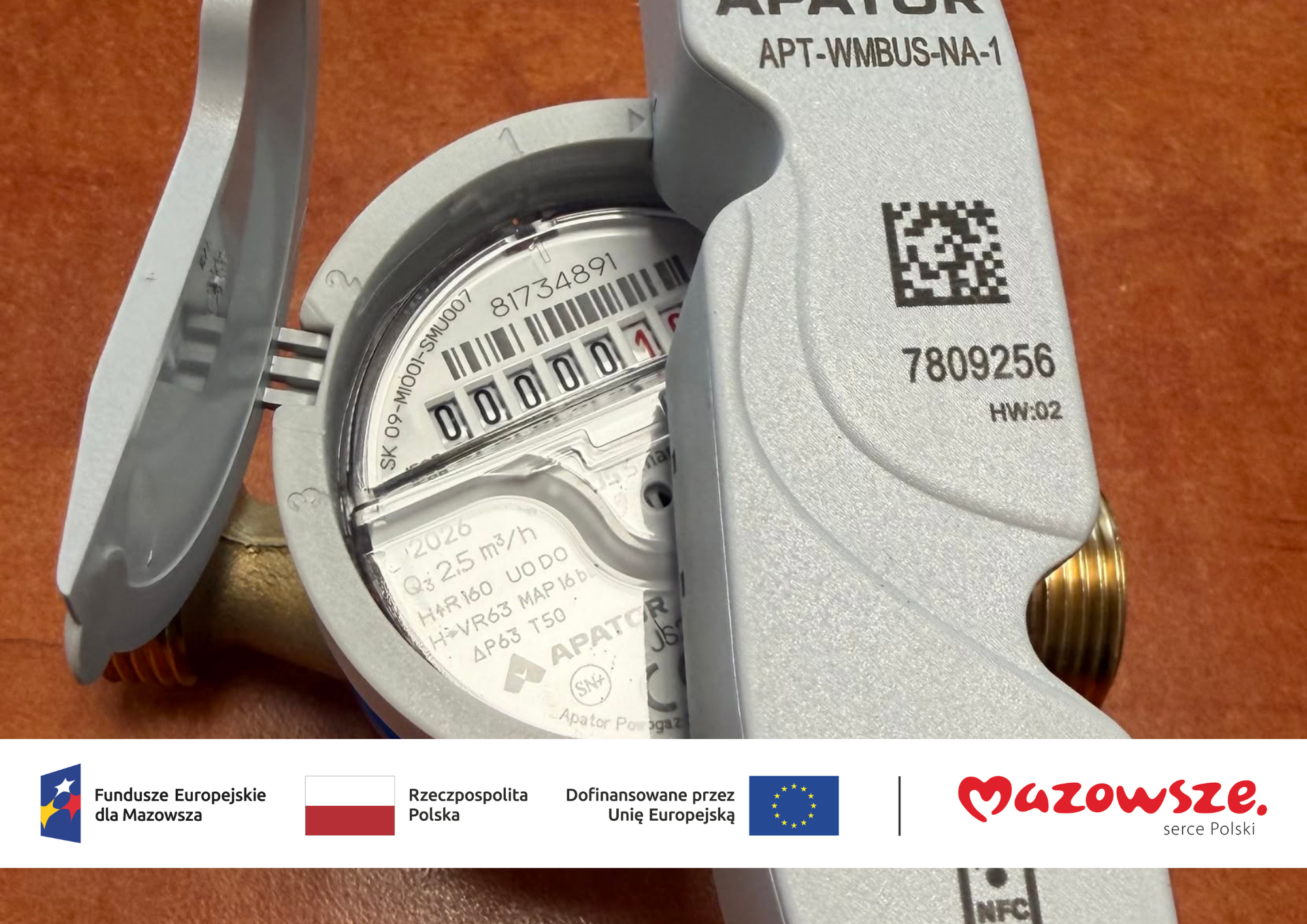 Wielka modernizacja sieci wodociągowej: Już 80% nowych wodomierzy w&nbsp;Gminie Białobrzegi!