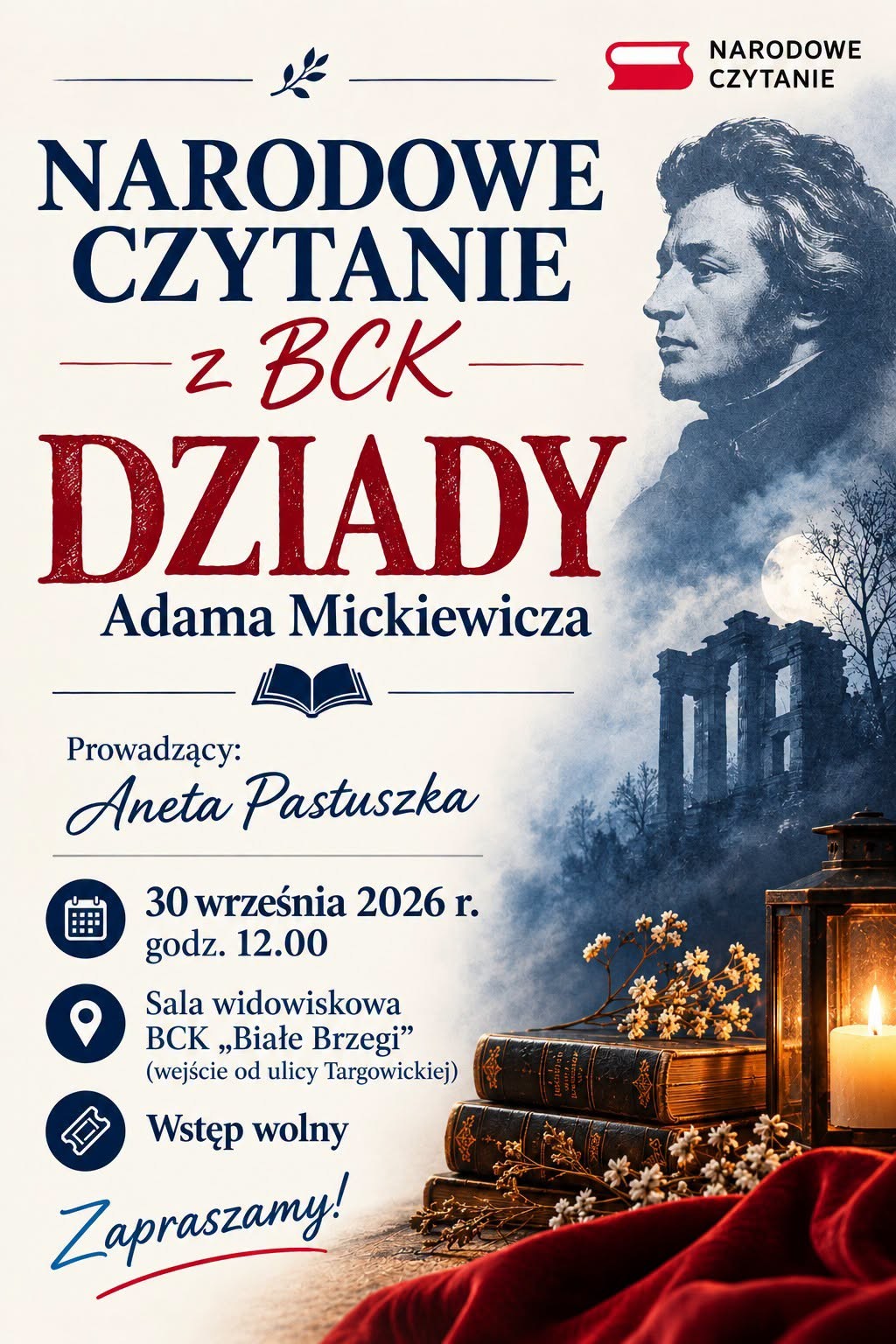 Narodowe Czytanie 2026 w&nbsp;Białobrzegach