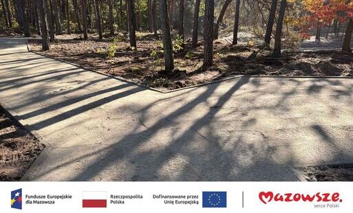 Park przy Mikowskiej i Spacerowej. Kolejny etap prac za nami