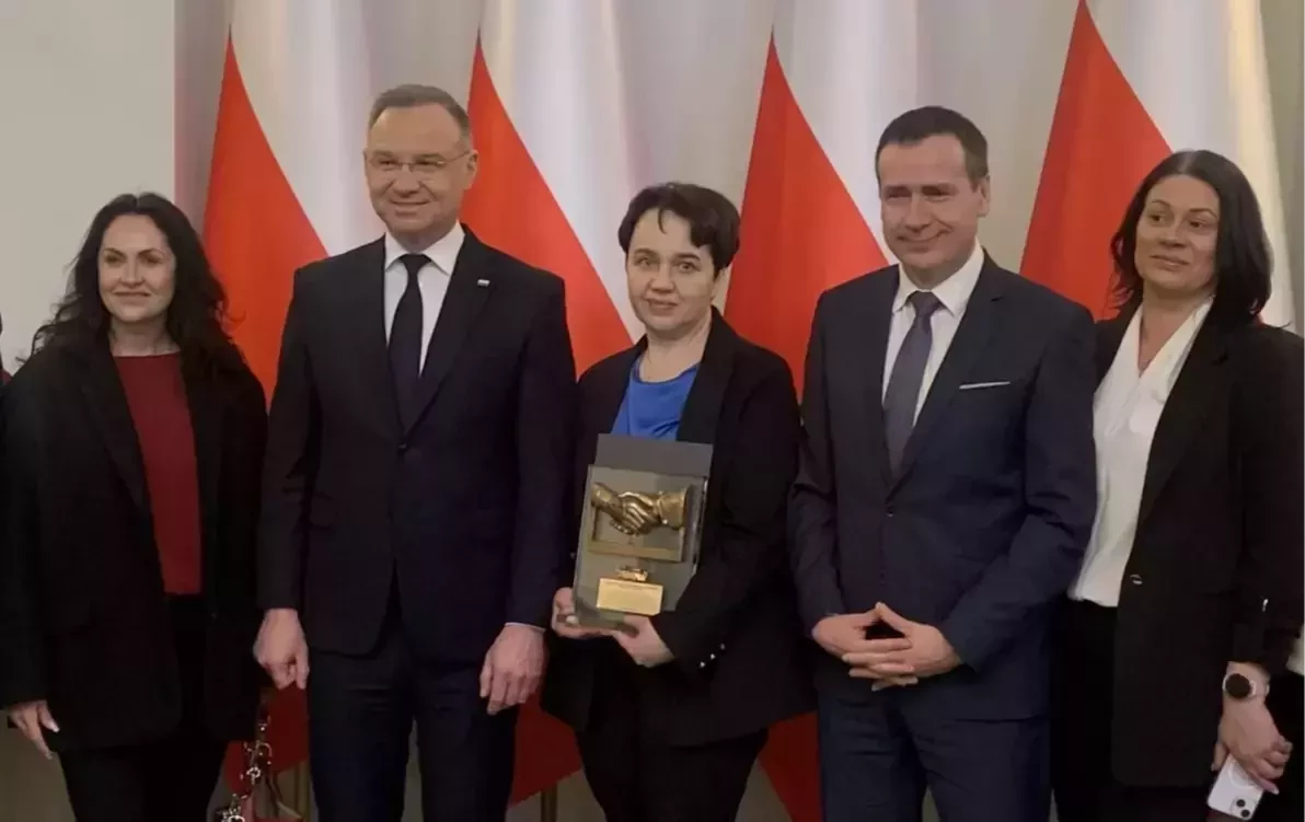 Publiczna Szkoła Podstawowa im. Janusza Korczaka w Suchej z nagrodą Prezydenta RP