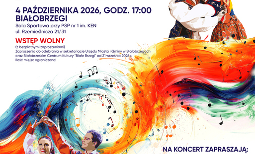 erdecznie zapraszamy na wyjątkowy koncert Państwowego Zespołu Ludowego Pieśni i Tańca „Mazowsze”!