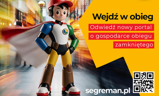  Segreman – bezpłatny portal edukacyjny o gospodarce obiegu zamkniętego, stworzony z myślą o mieszkańcach Mazowsza.