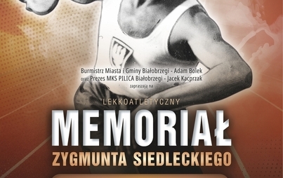 17 maja - Memoriał lekkoatletyczny Zygmunta Siedleckiego