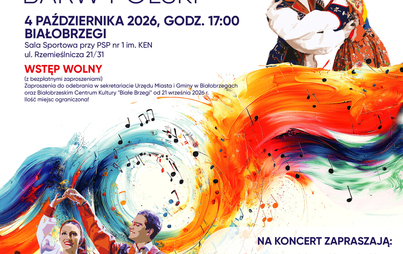 Koncert "Mazowsze" w Białobrzegach